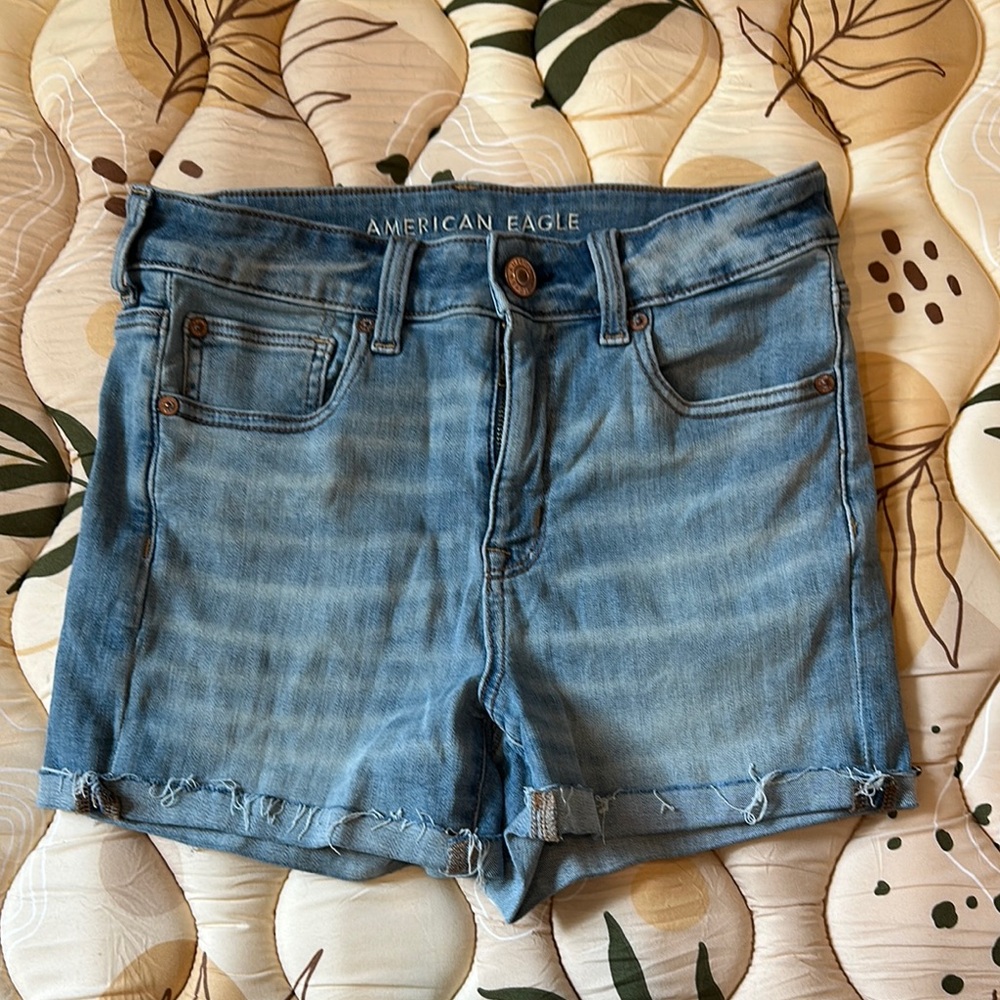 American Eagle Outfitters Blue Jean Shorts Classic Style